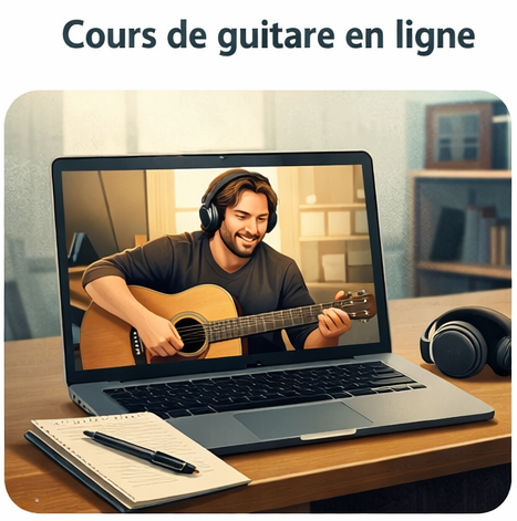 Cours de guitare en ligne
