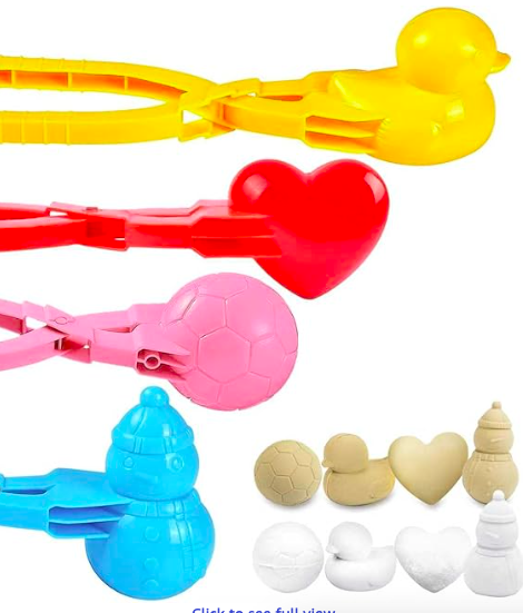 4 Pcs Snowball Maker for Kids