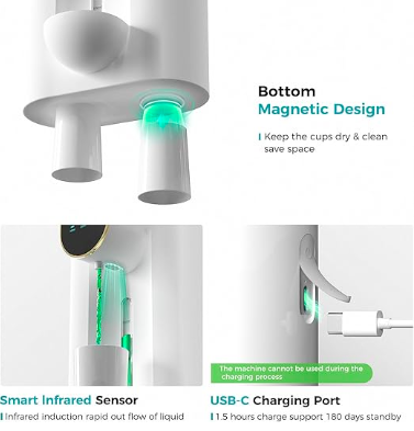 Automatic Mouthwash Dispenser - find the amazon link bellow!