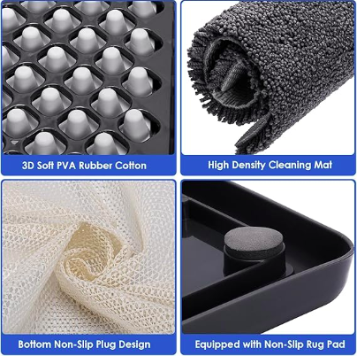 Entrance Shoe Mat 2 in 1 Shoe Disinfection Mat