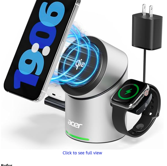 3 in 1 Wireless Charging Station