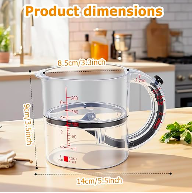 Adjustable Measuring Cup with Base