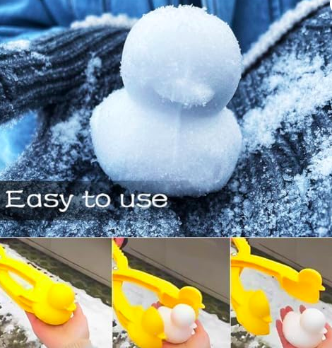 4 Pcs Snowball Maker for Kids