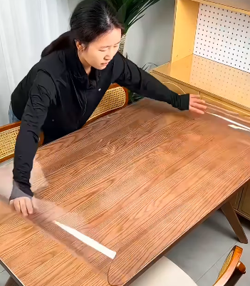 transparent table protector