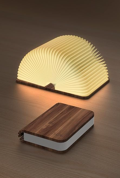 Wooden Book Lamp 