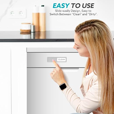 Dishwasher Magnet Clean Dirty Sign