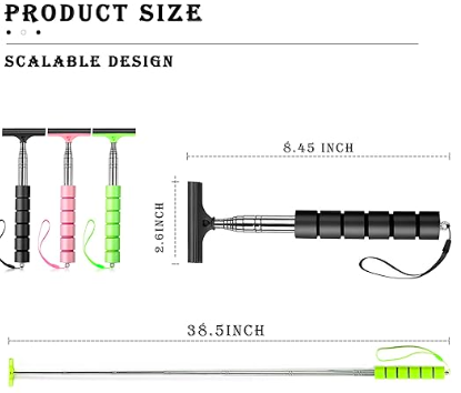 Retractable car rearview mirror wiper
