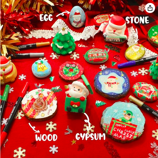 72 Colors Acrylic Paint Markers - find link down bellow