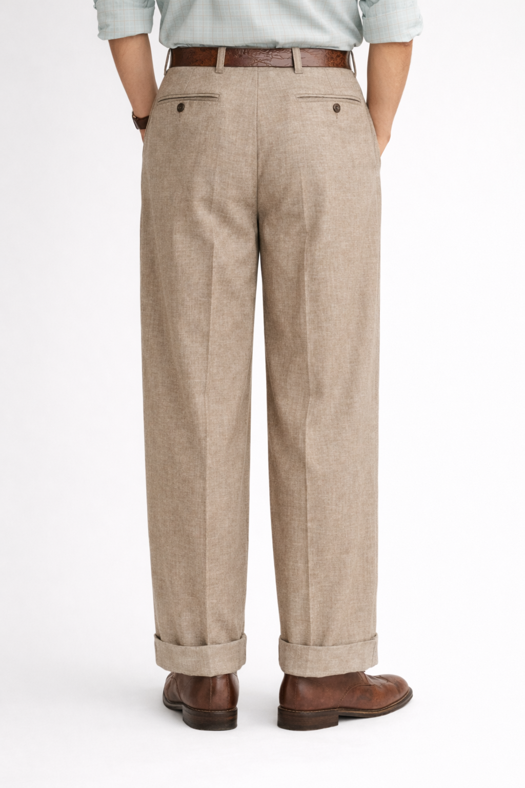 Classic Pleated Trousers