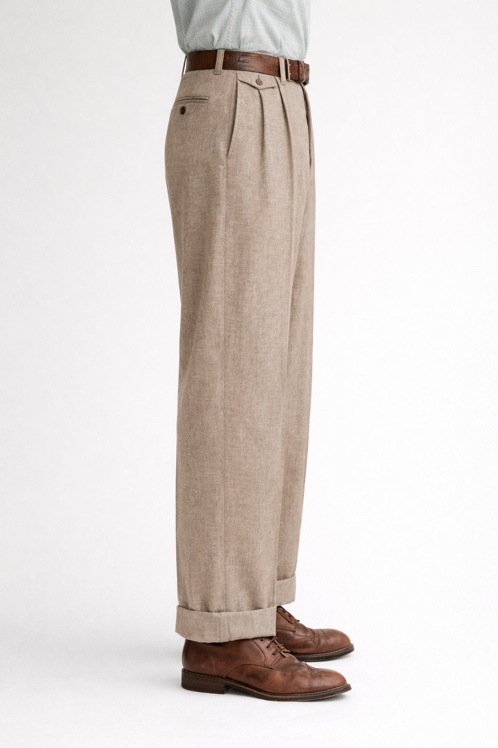 Classic Pleated Trousers