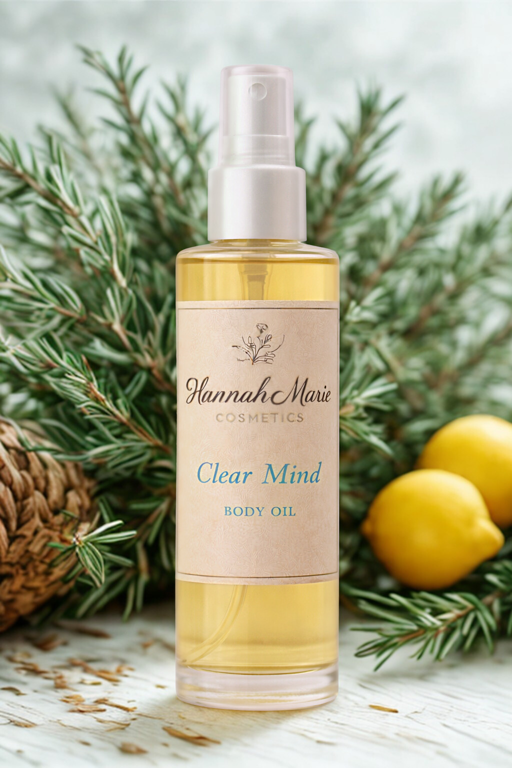  Clear Mind - Citrus Herbal Body Oil