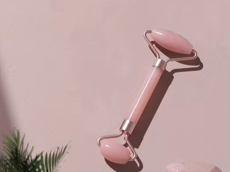 Rose Quartz Face Jade Roller