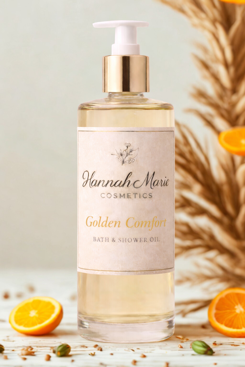 Golden Comfort -Cozy Aromatherapy Bath & Shower Oil