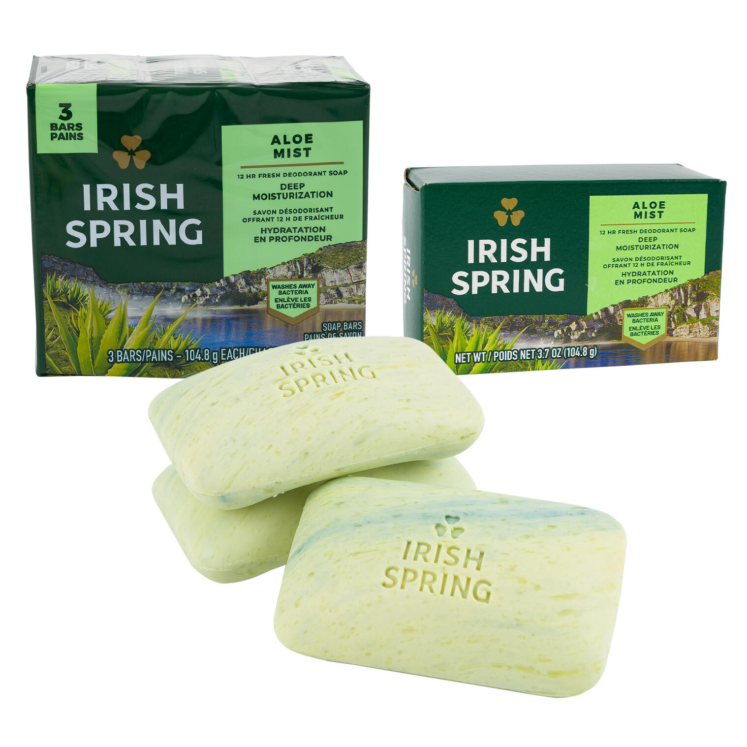 Irish Spring Aloe Mist Bar Soap
