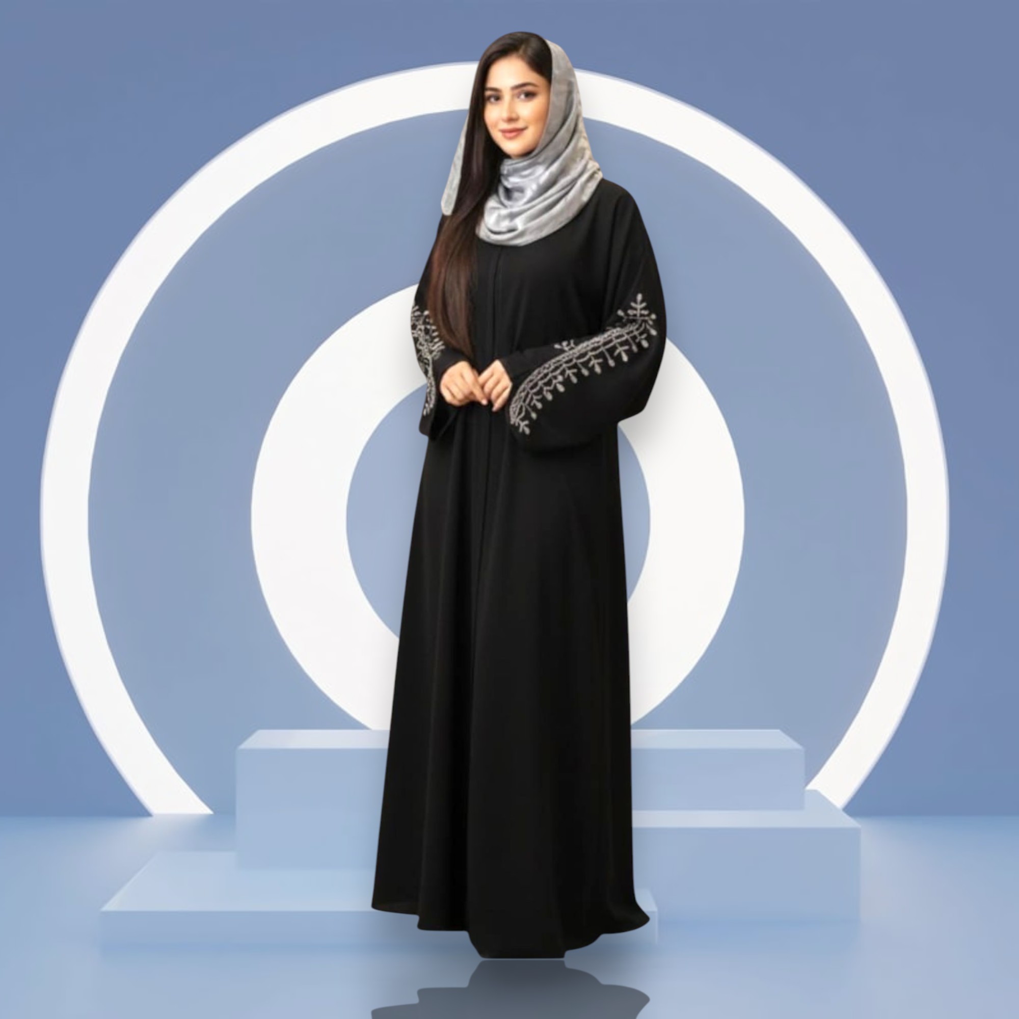 Elegant Black Abaya