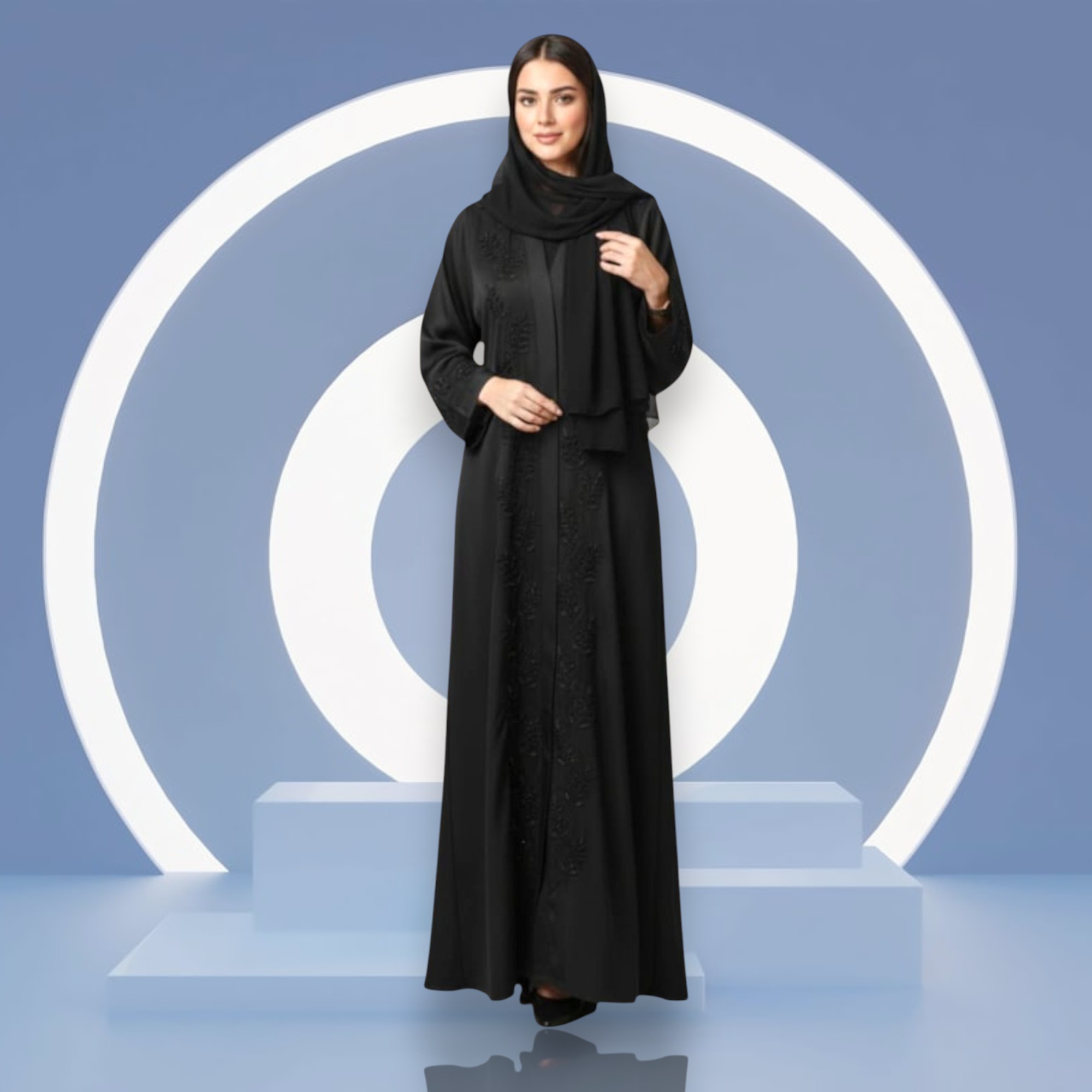Elegant Black Abaya