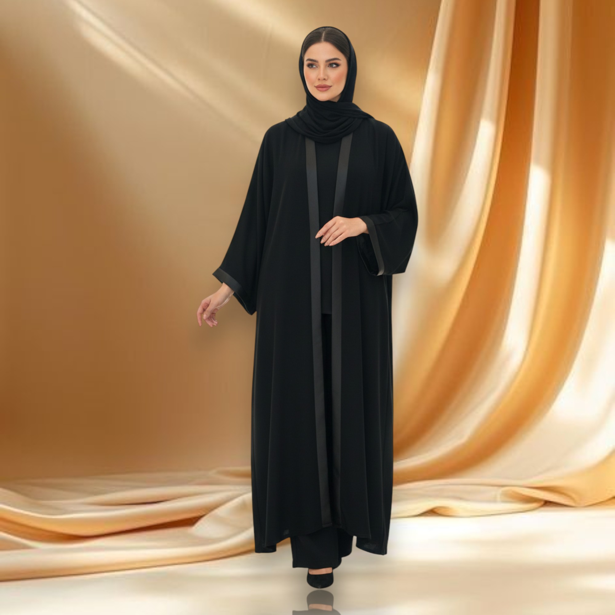 Elegant Black Abaya