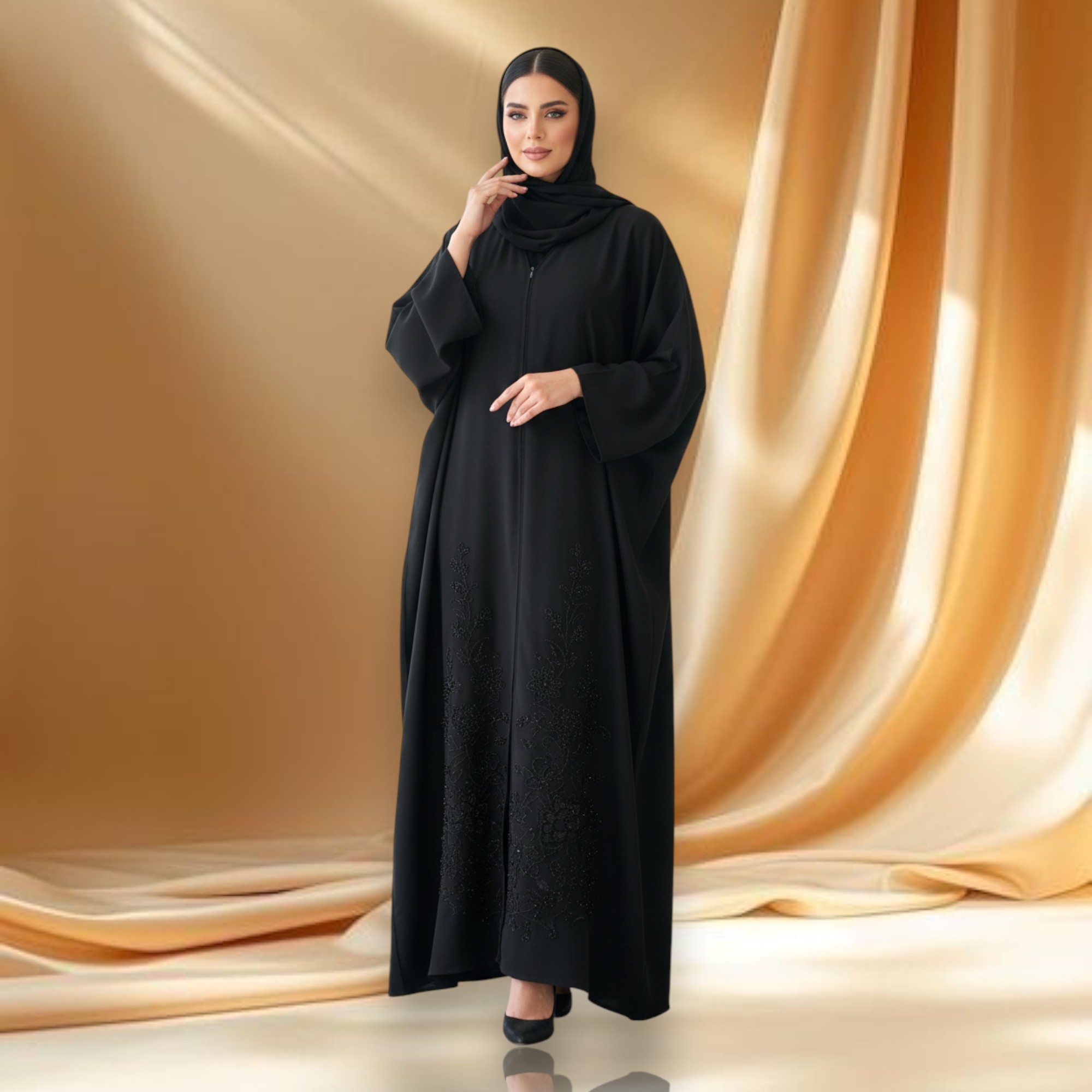 Elegant Black Abaya