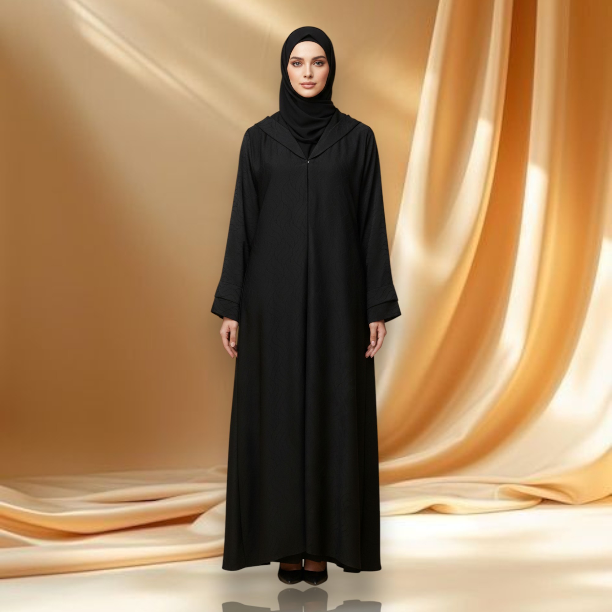 Elegant Black Abaya