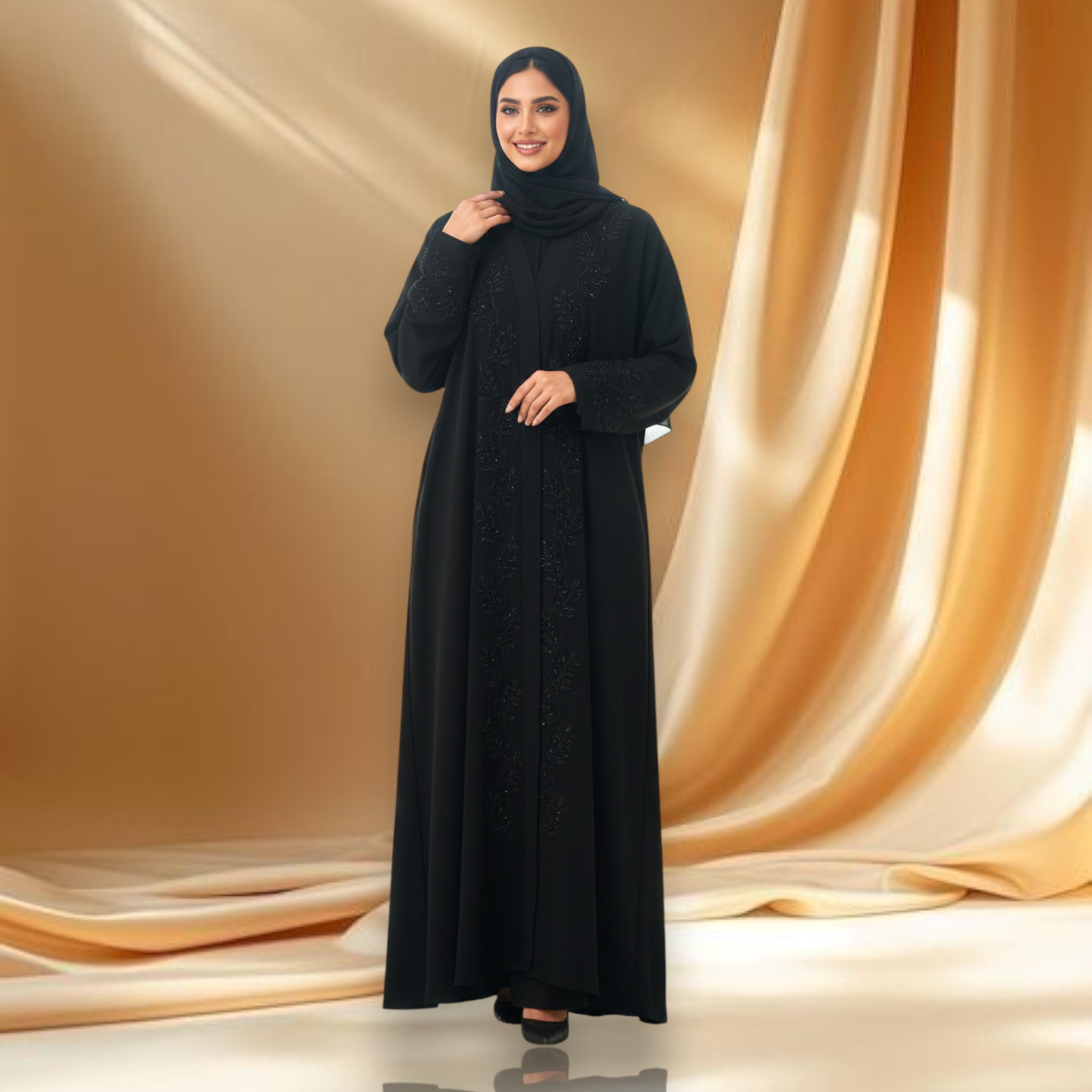 Elegant Black Abaya