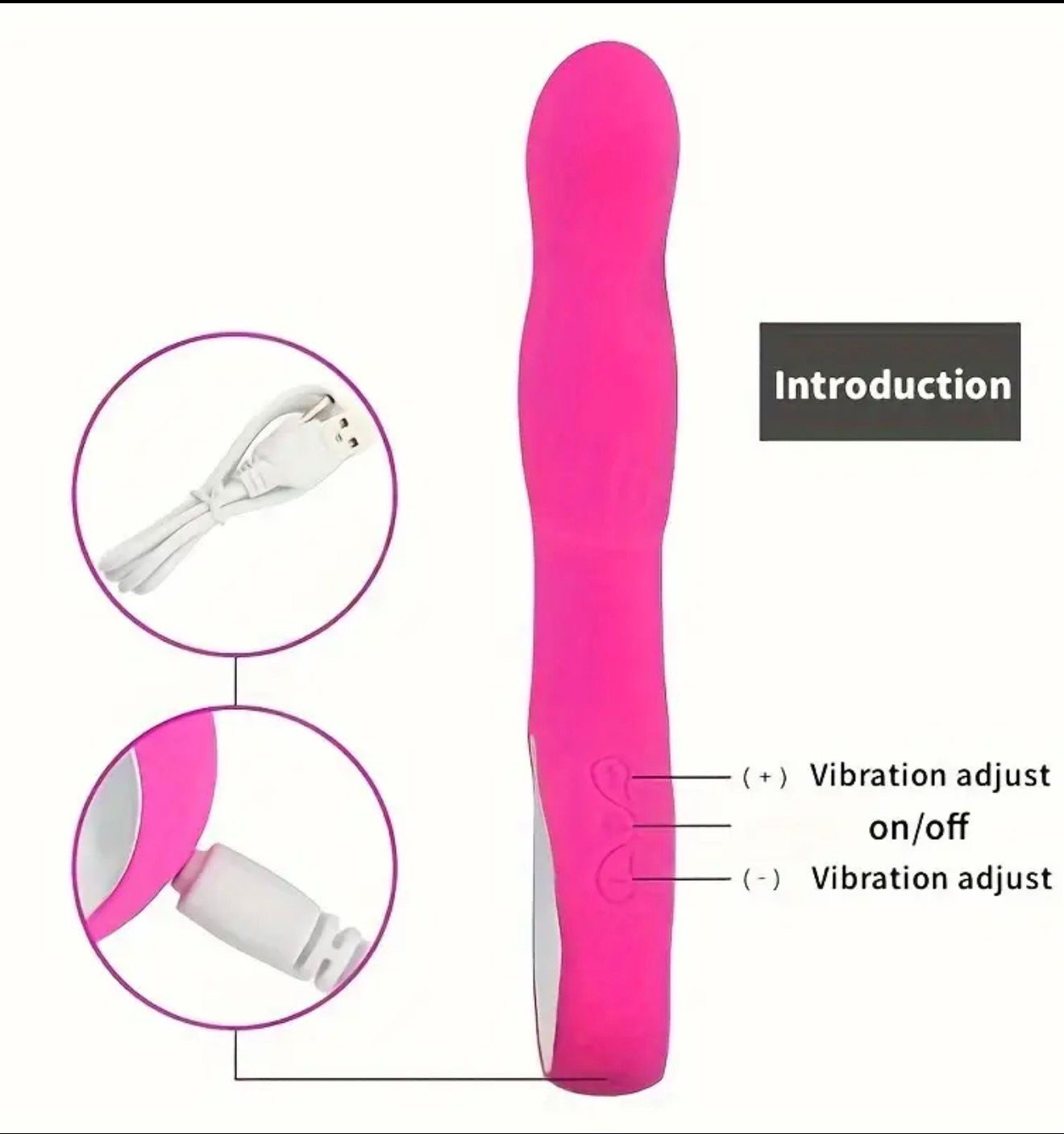 Vibrador Recargable USB