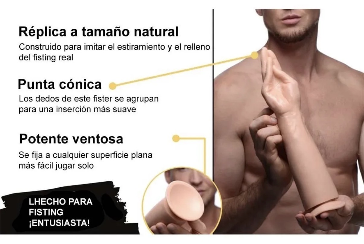 Brazo Fist Dildo de Silicona
