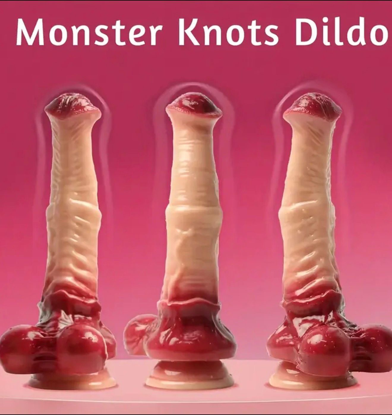 Dildo Realista de Silicona caballo