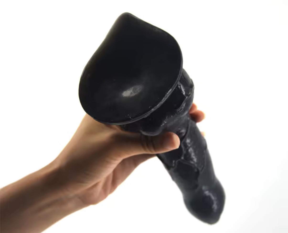 Dildo realista negro
