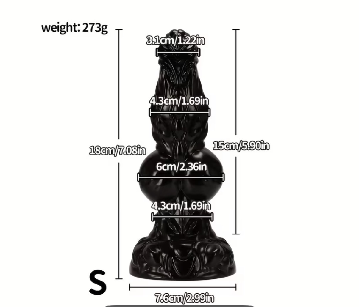 Juguete sexual de silicona alíen
