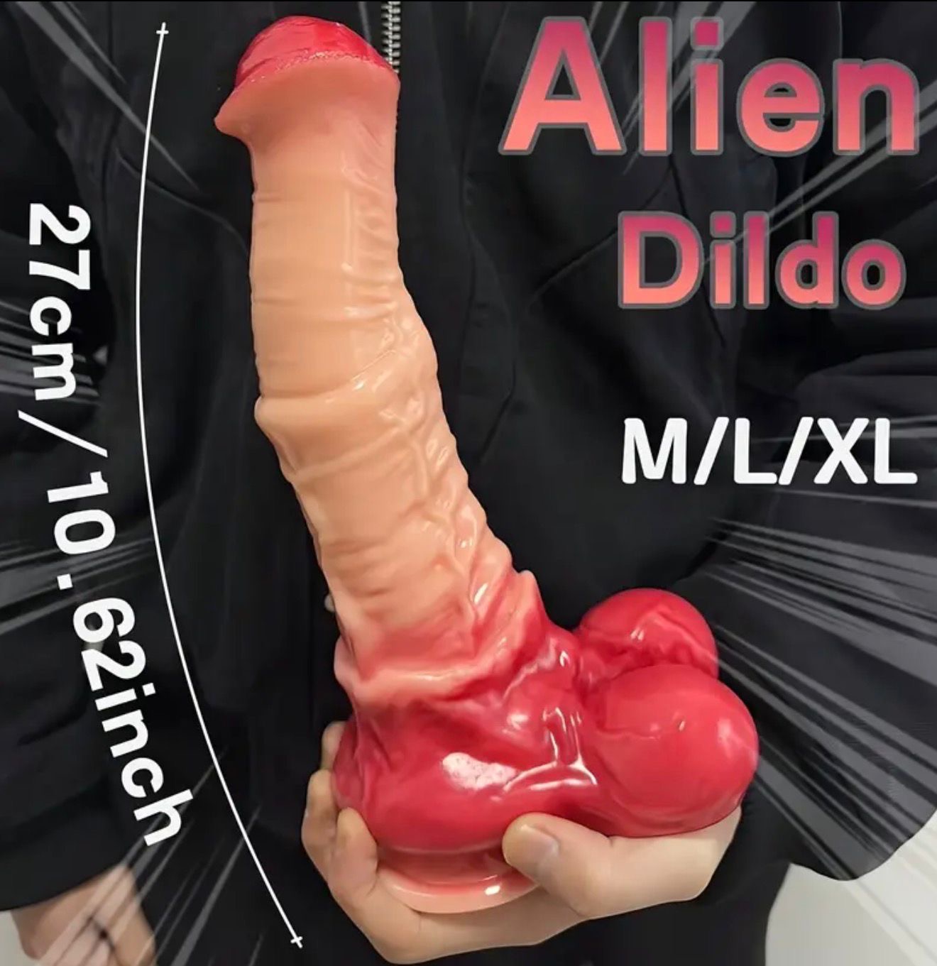 Dildo Realista de Silicona caballo