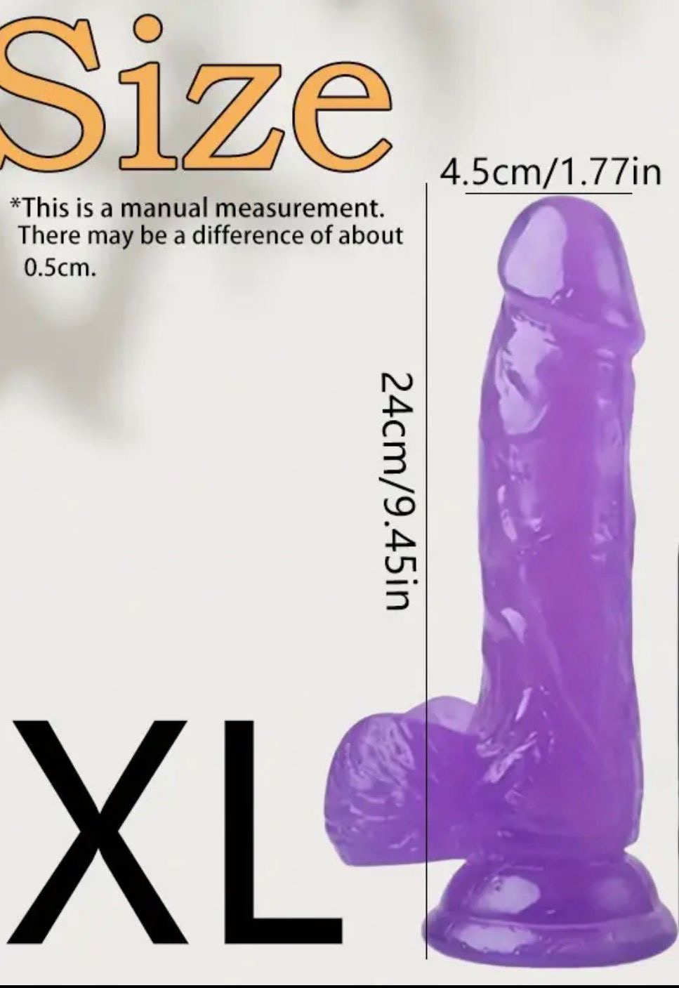 Dildo XL de Silicona