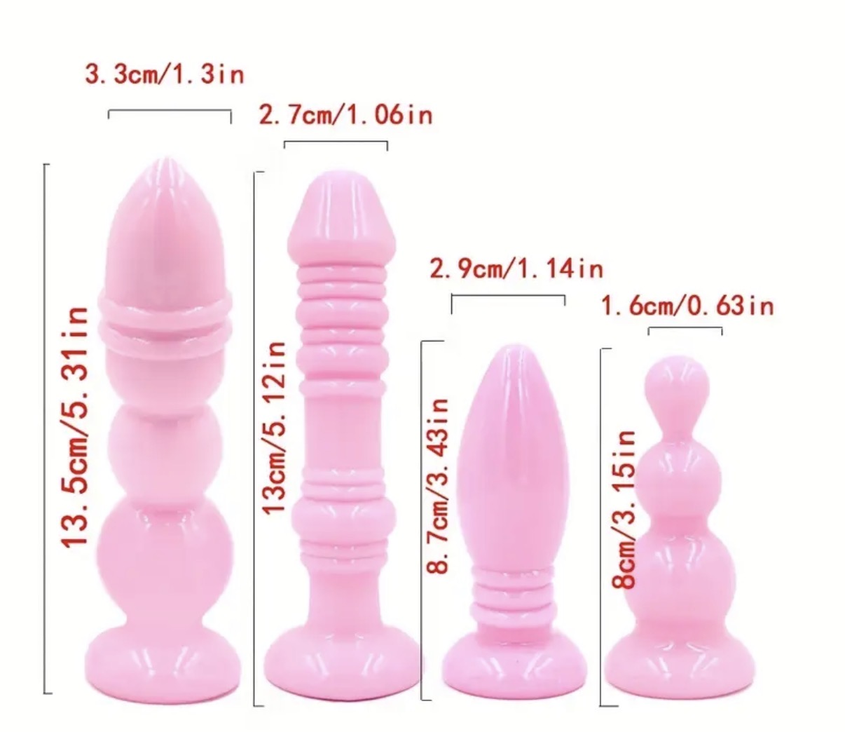 Set de Plugs Anales de Silicona