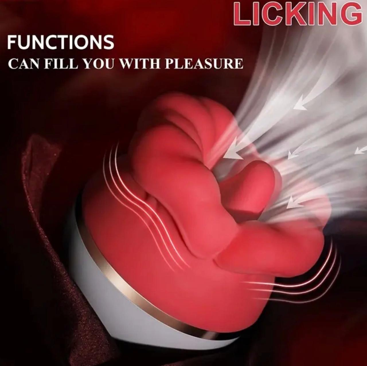 Estimulador de Lengua Vibradora y Succionador 