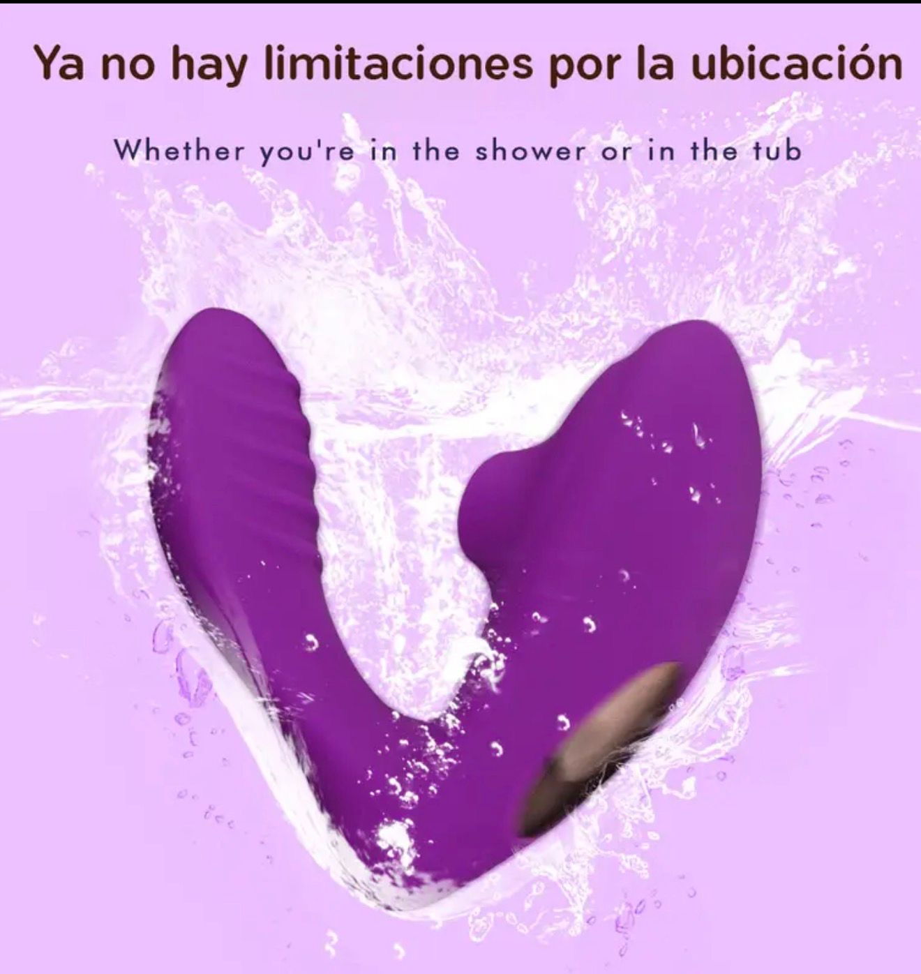 Vibrador Doble morado