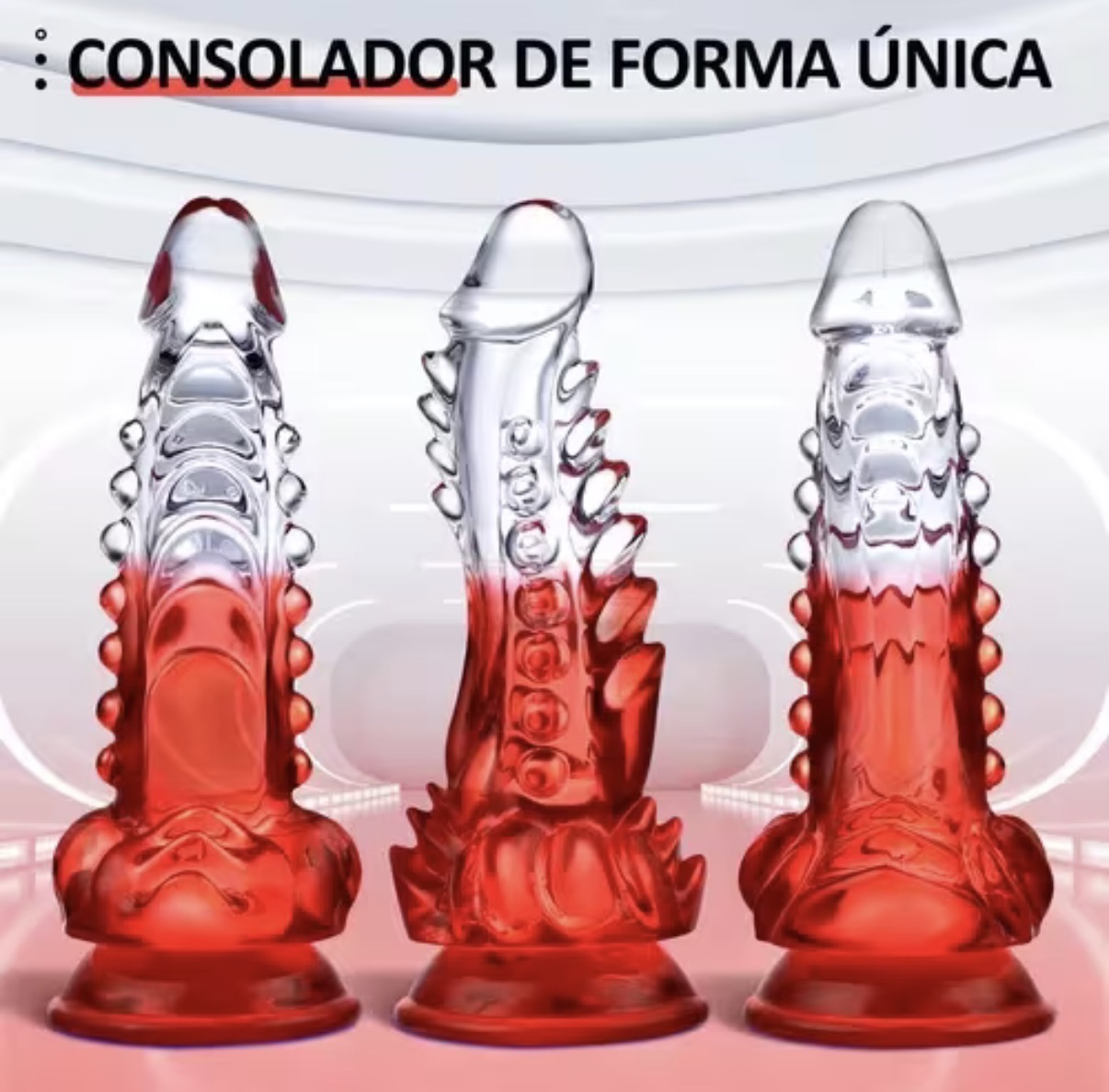 Consolador de Forma Única