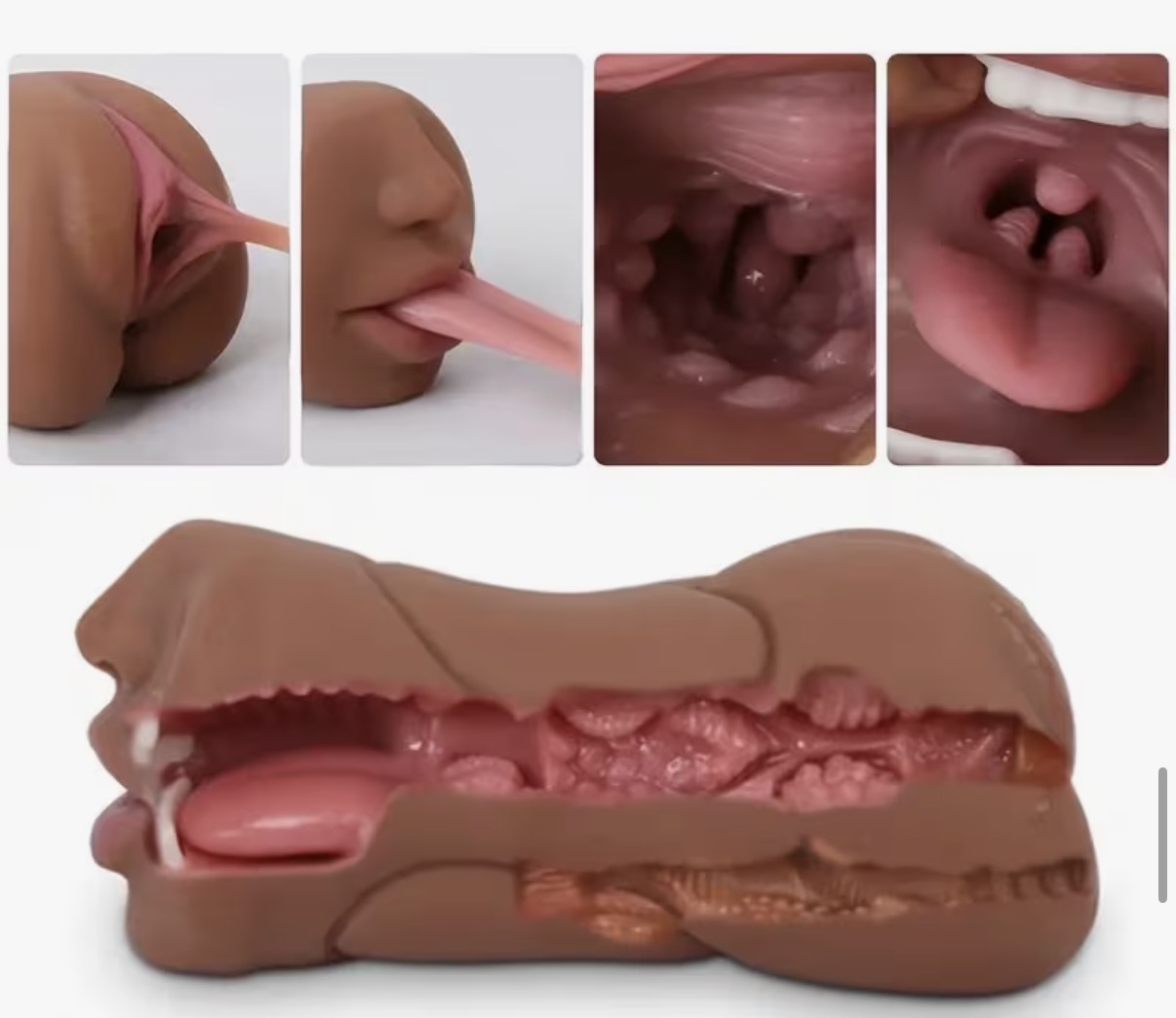 Masturbador 3 en 1 para hombre