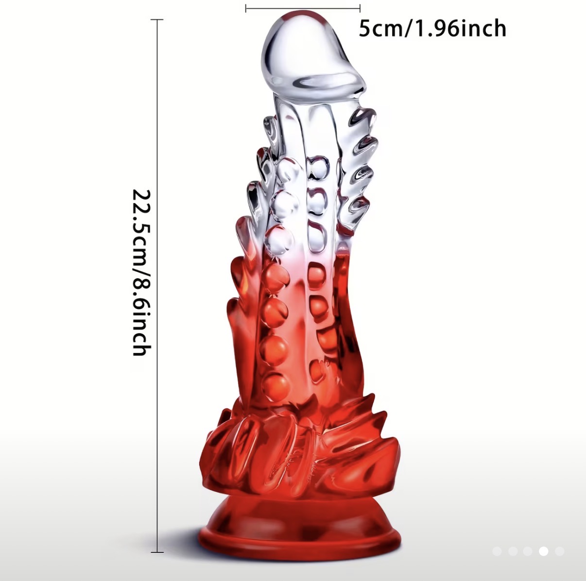 Consolador de Forma Única