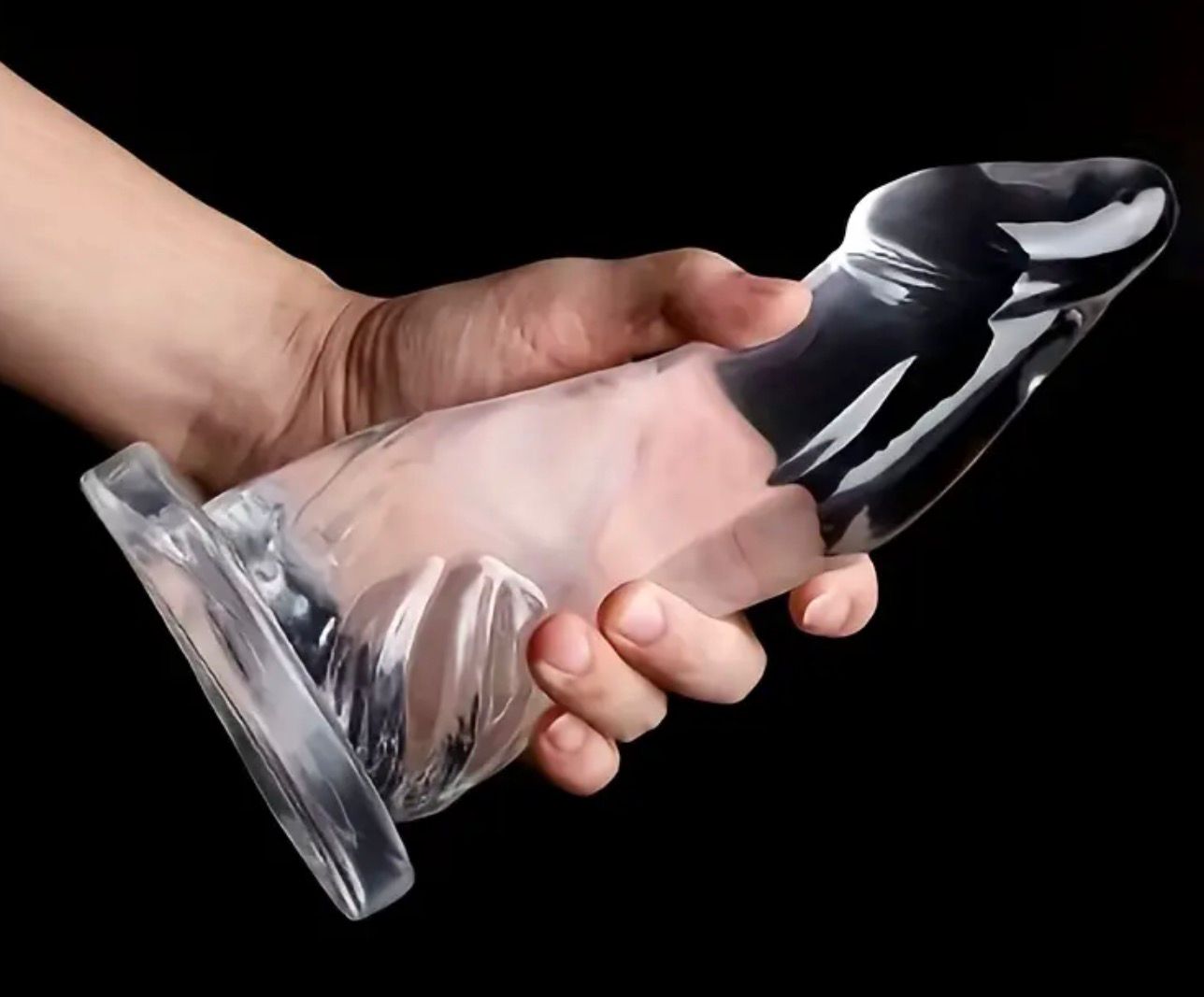 Dildo Transparente Realista