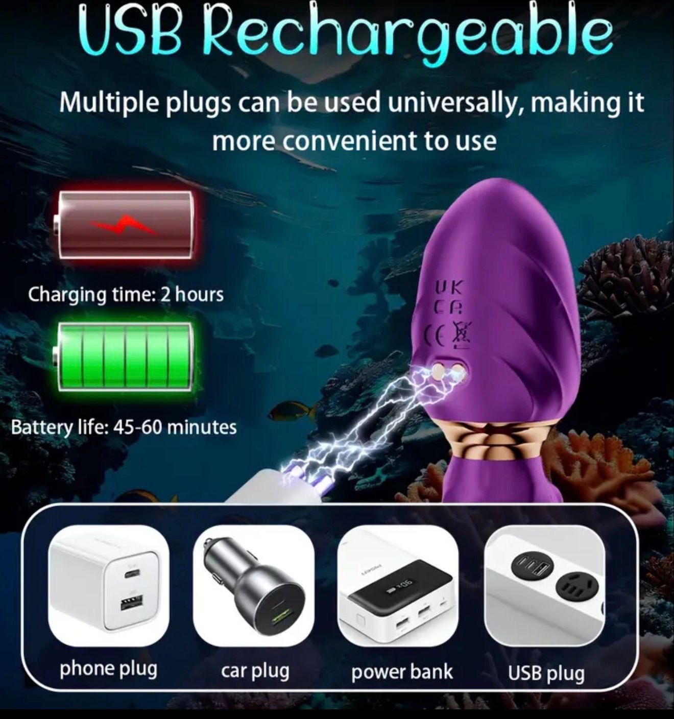 Vibrador Tentáculo 360°