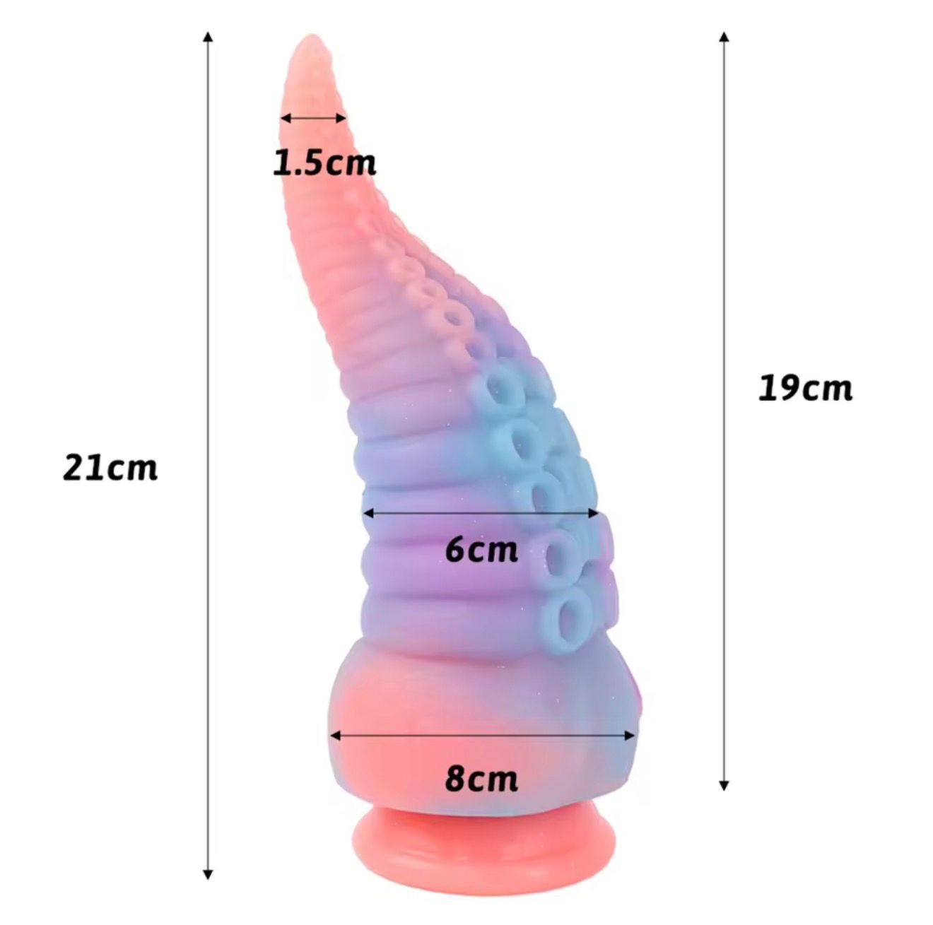 Plug Tentáculo Multicolor