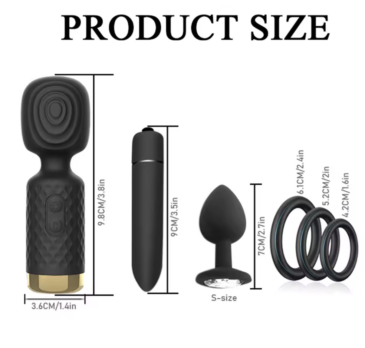 Kit de Juguetes Eróticos Rosa