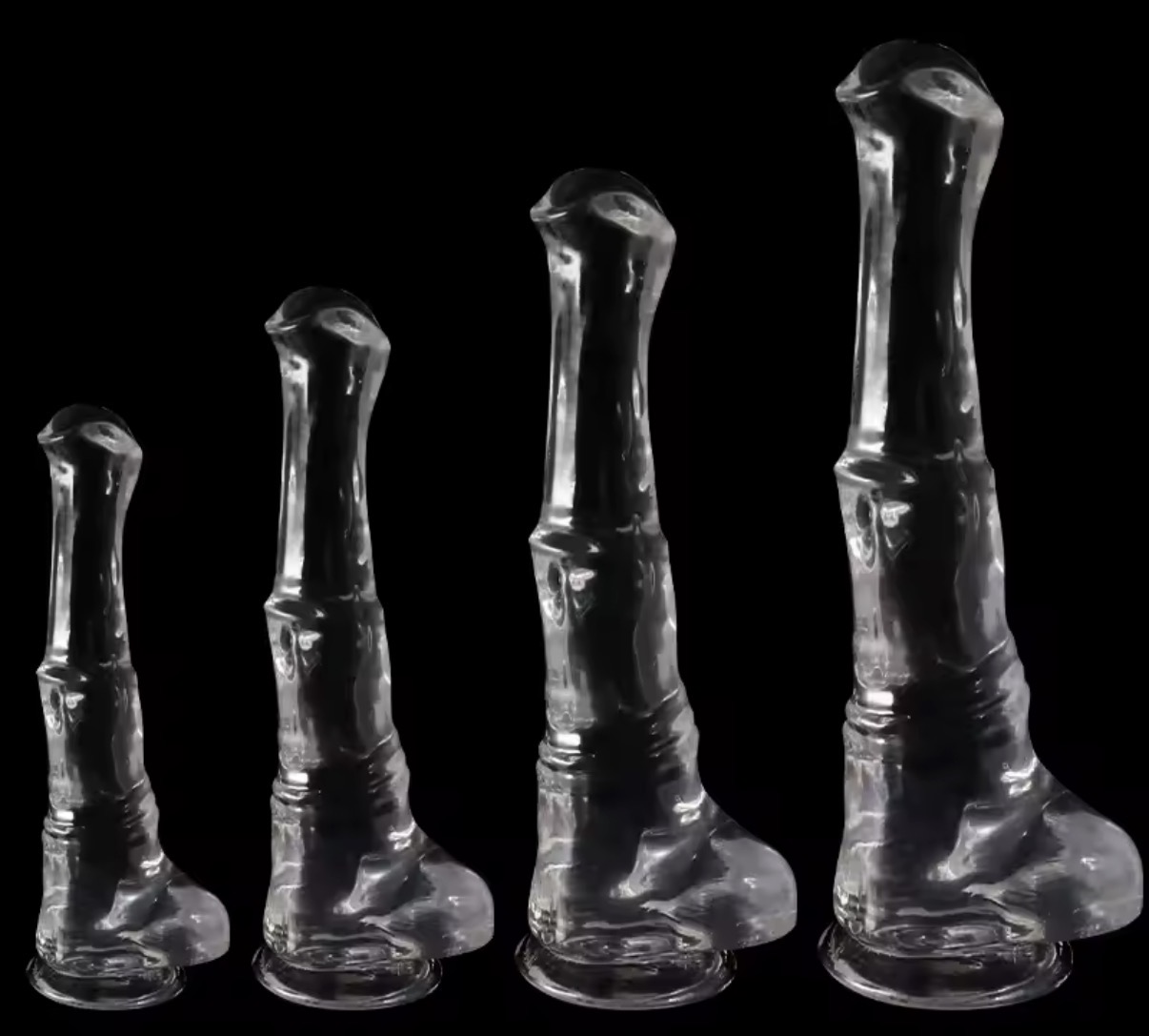 Dildo de silicona anatómico tamaño M