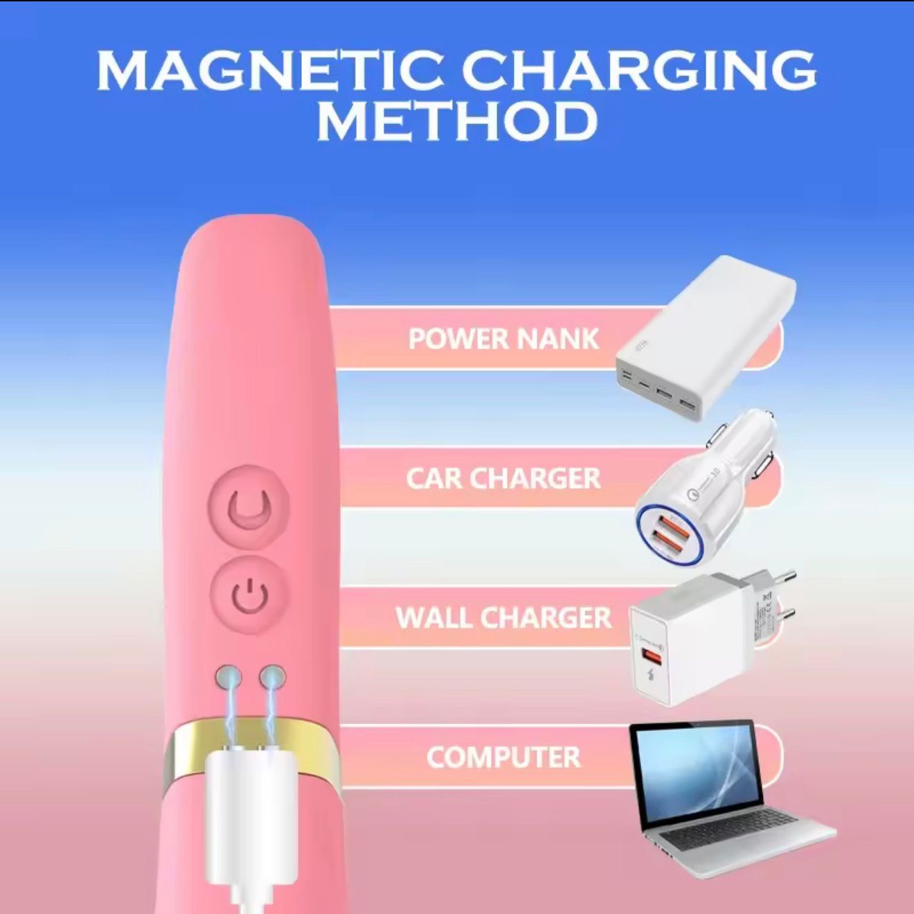 Vibrador Telescópico en Forma de Llave