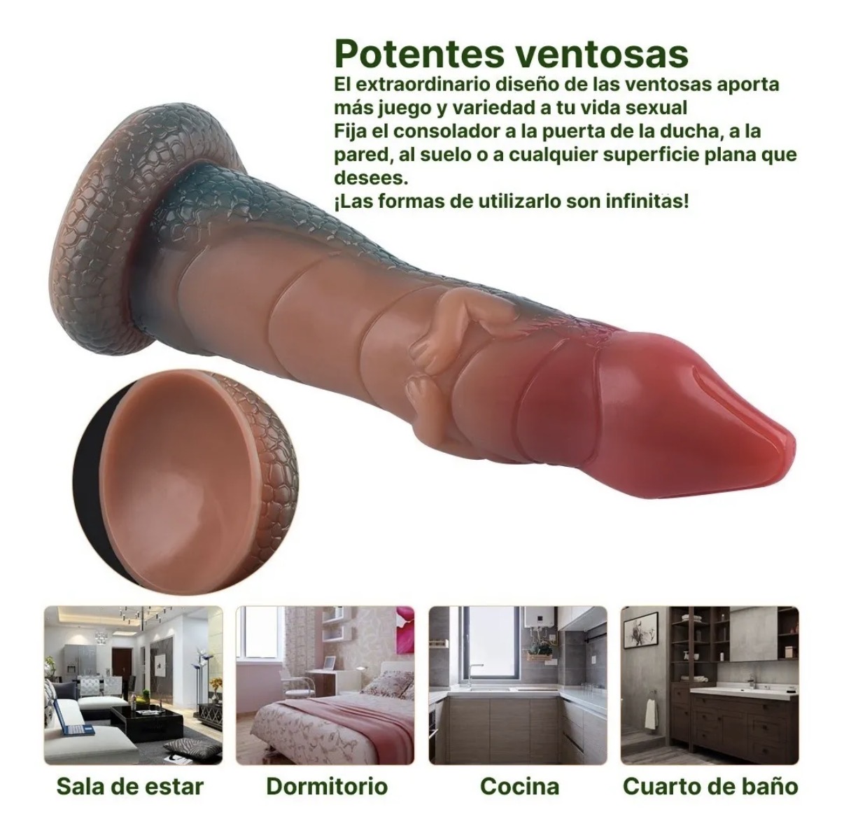 Dildo de Silicona Líquida Fantasía