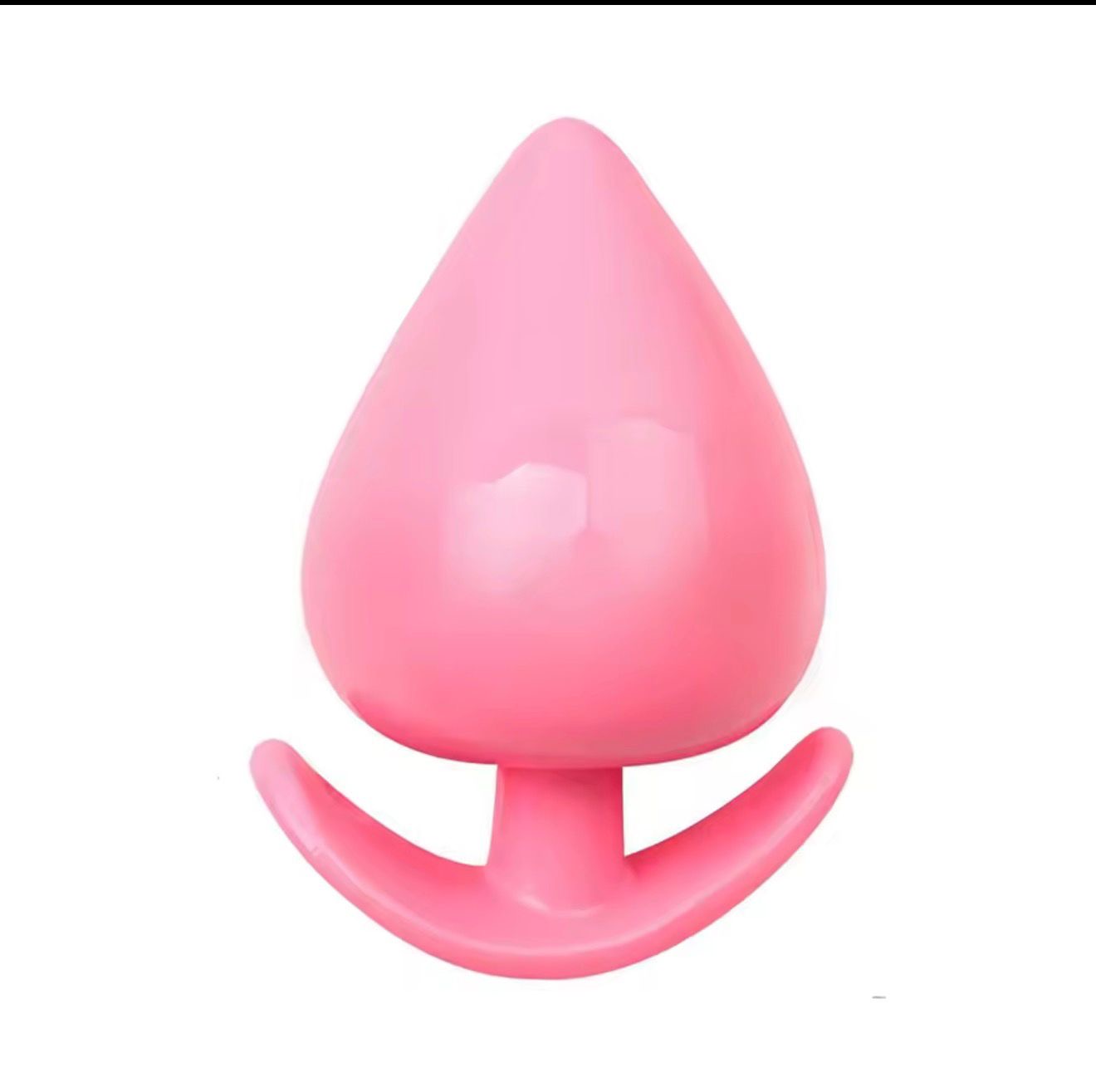 Plug Anal de Silicona Rosa