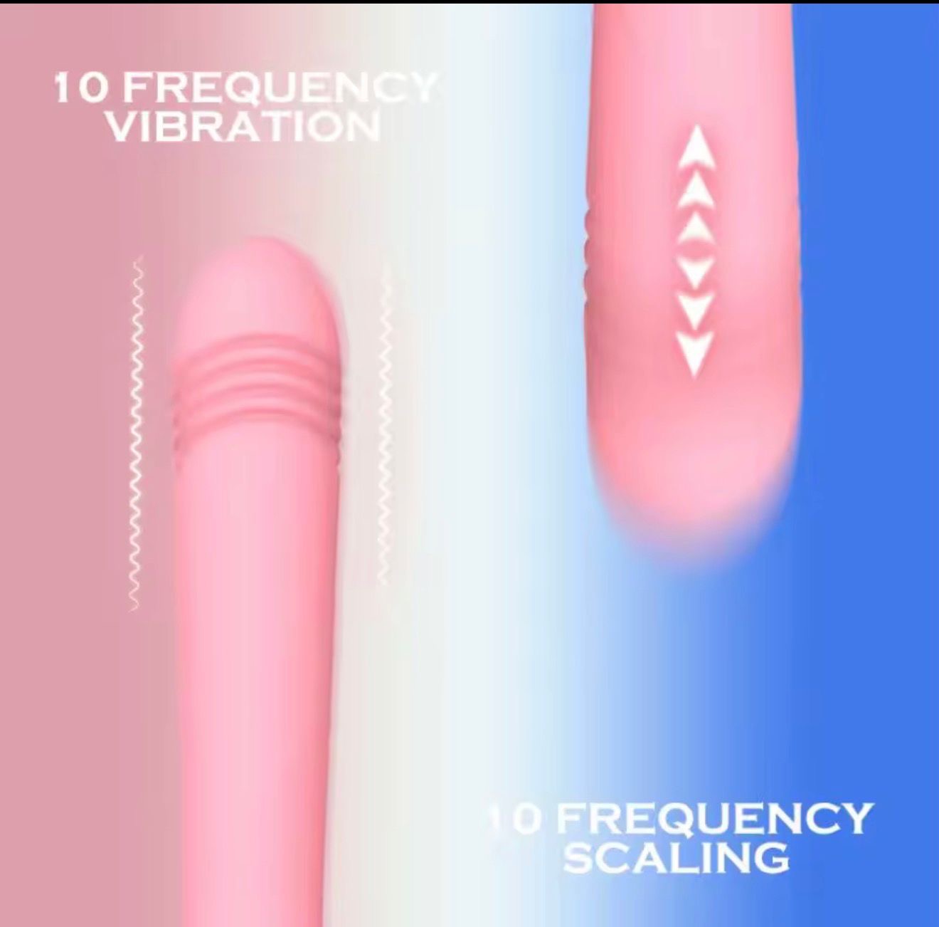 Vibrador Telescópico en Forma de Llave