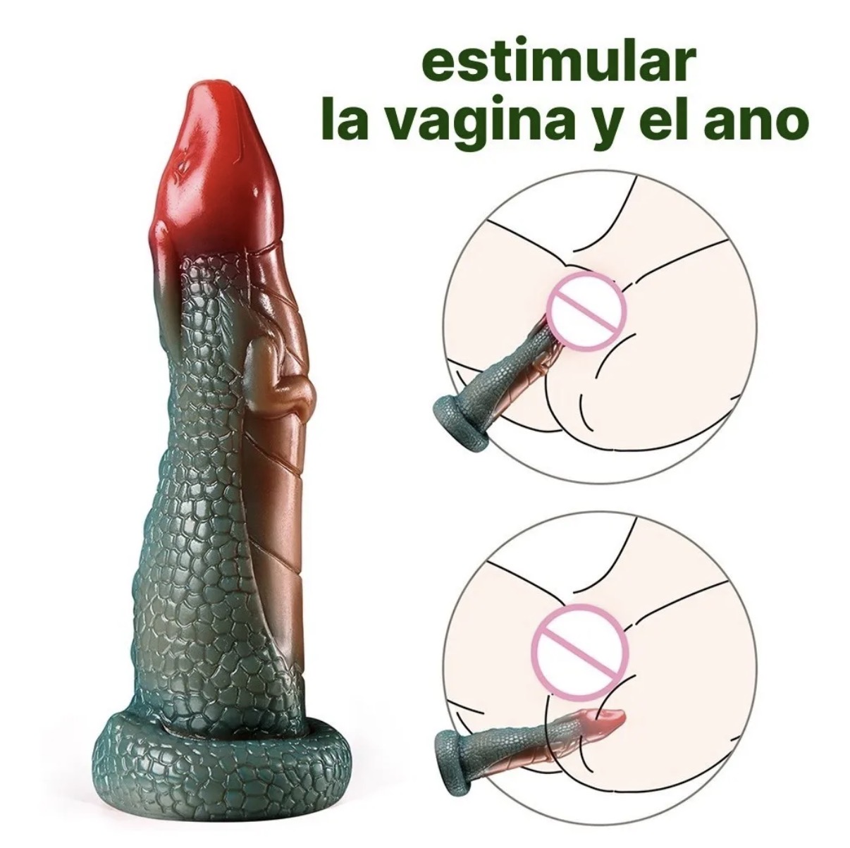 Dildo de Silicona Líquida Fantasía
