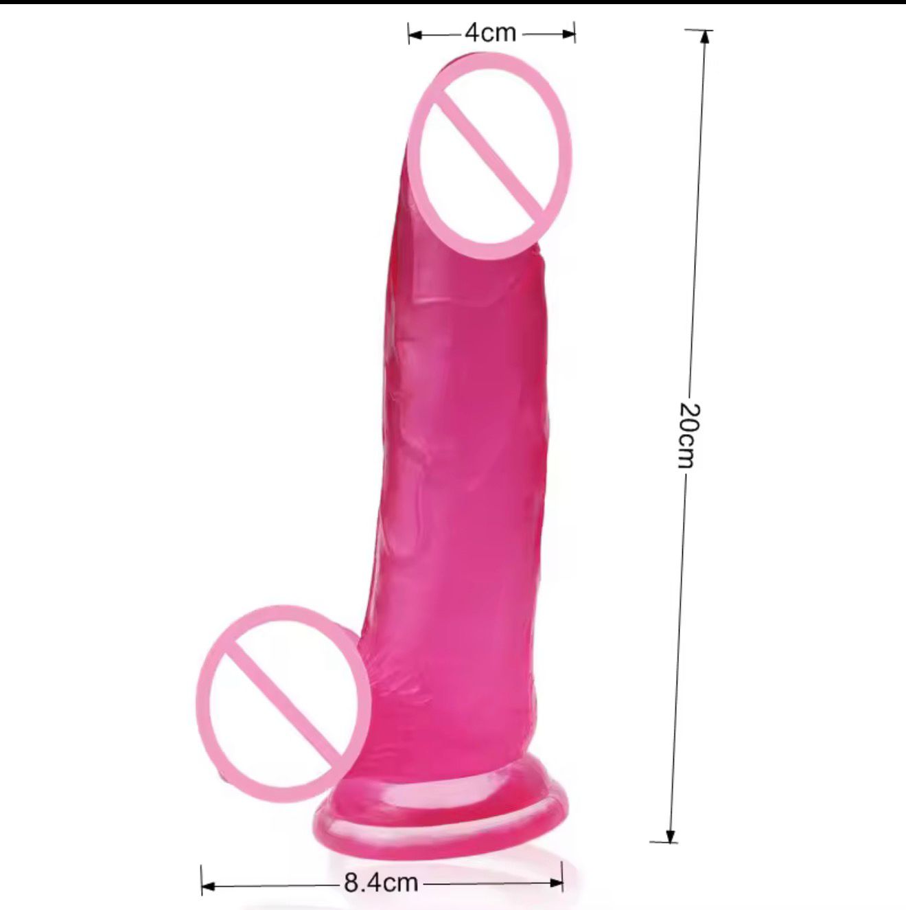 Dildo de Silicona Realista