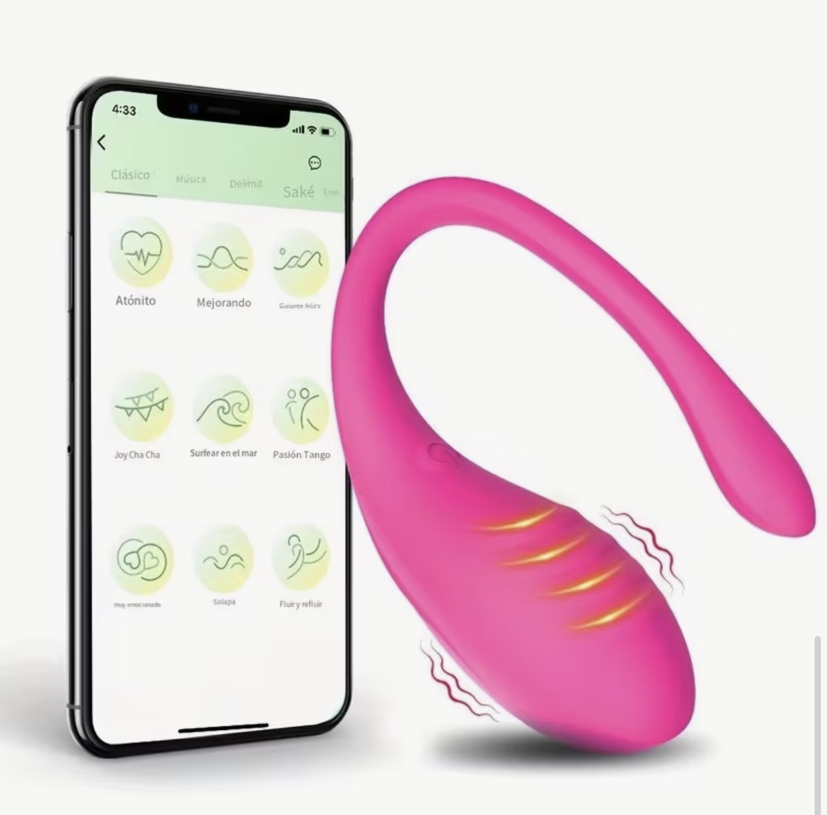 Vibrador Bluetooth para Parejas