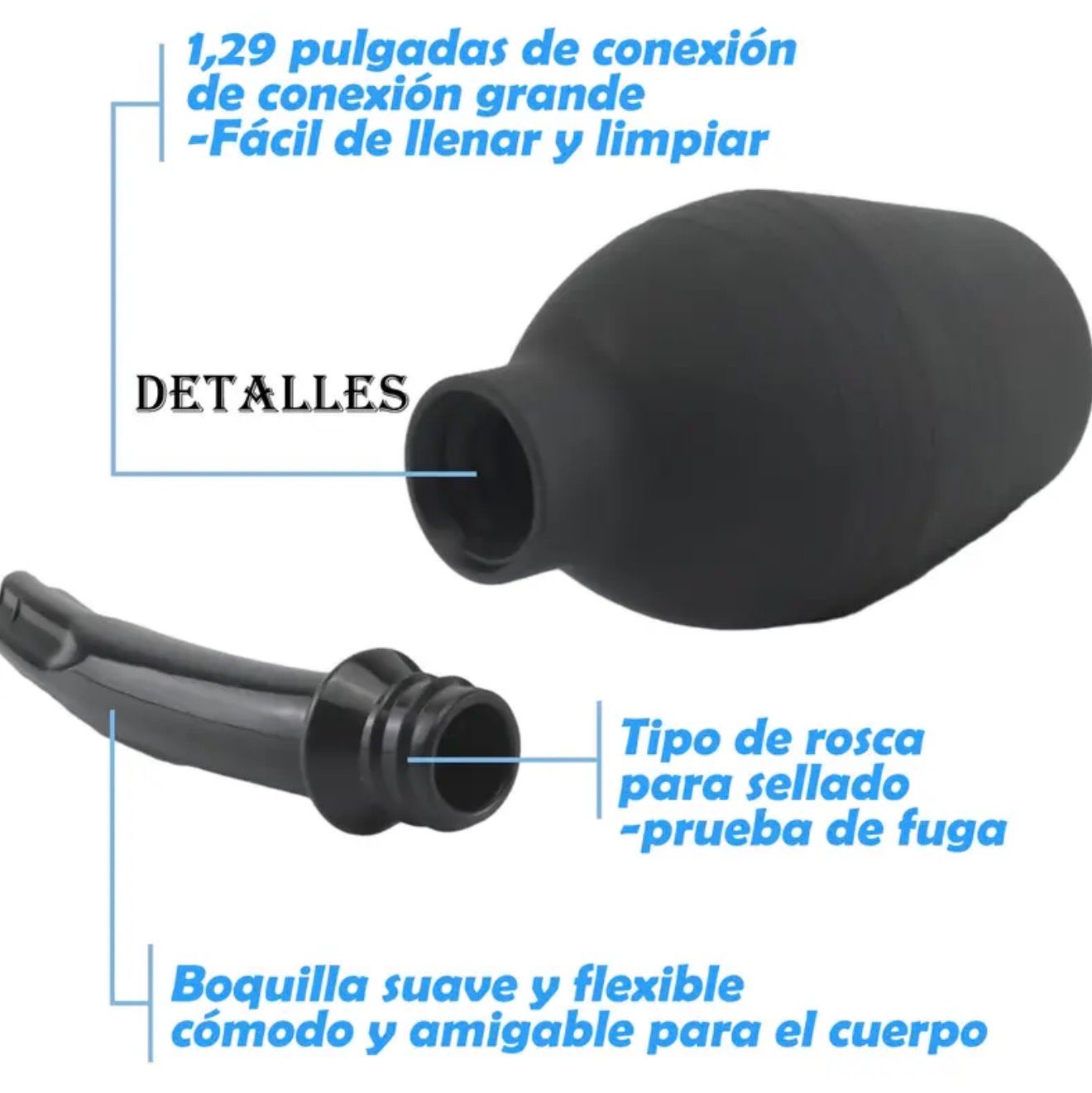 Ducha Anal Portátil